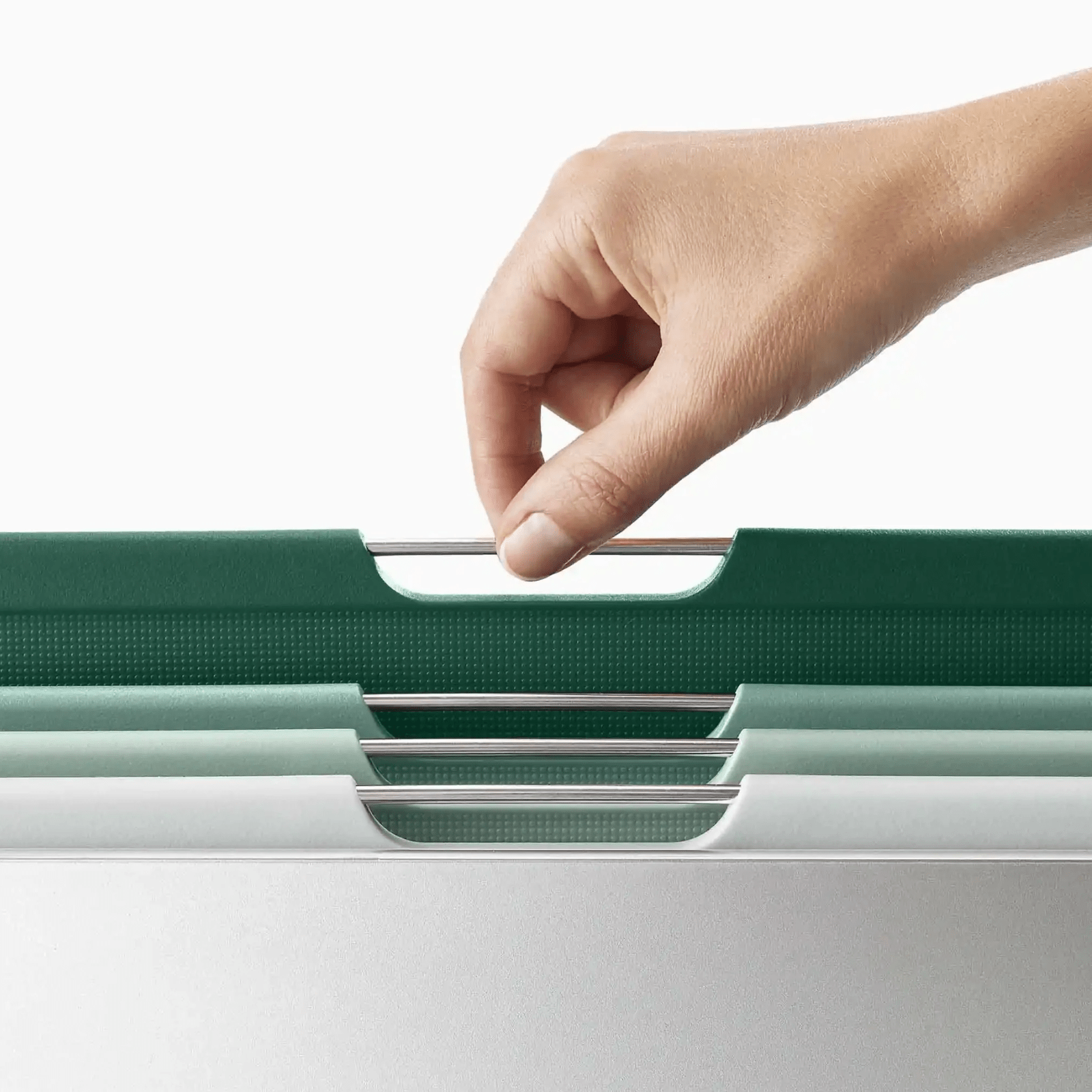 Joseph Joseph Folio Chopping Board Set 4-Piece Large Sage Green