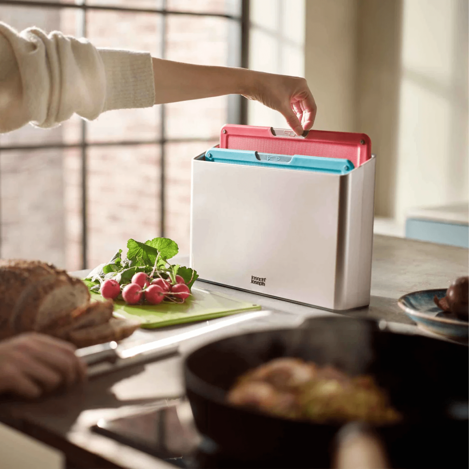 Joseph Joseph Folio Icon Chopping Board Set 4-Piece Regular