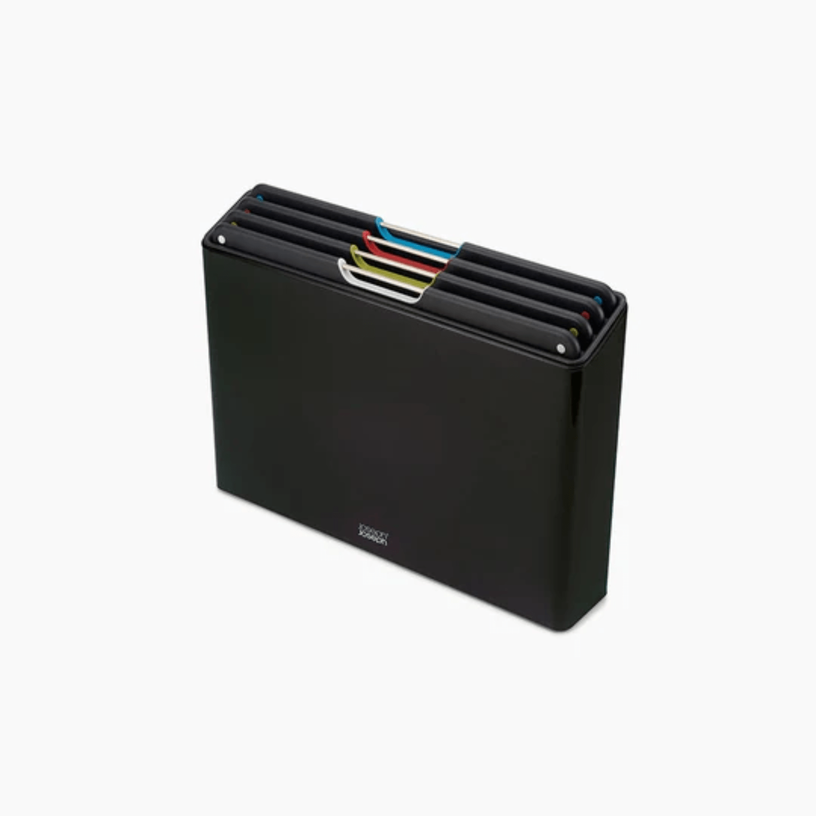 Joseph Joseph Folio Steel Chopping Board Set 4-Piece Large Carbon Black