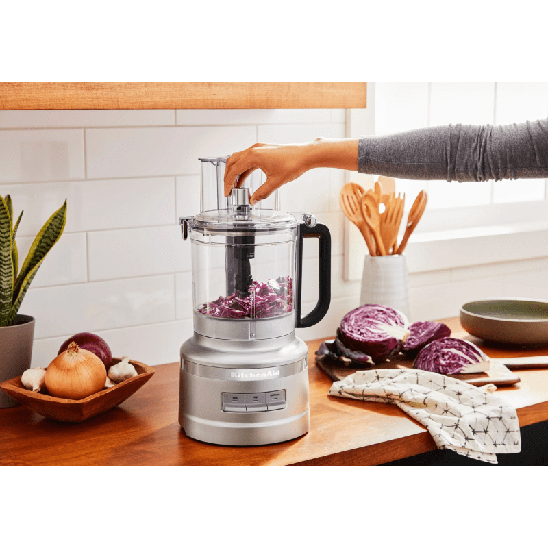 KitchenAid 13 Cup Food Processor Contour Silver