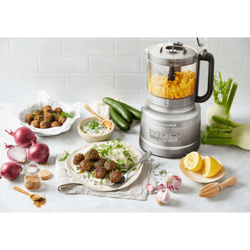 KitchenAid 13 Cup Food Processor Contour Silver