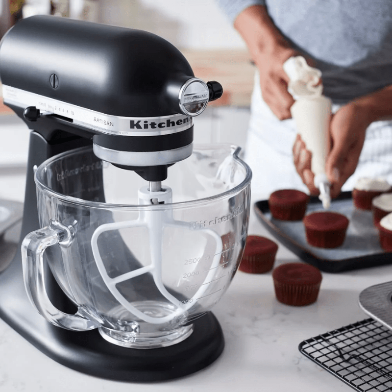 KitchenAid 4.7L Glass Bowl For Tilt-Head Stand Mixer