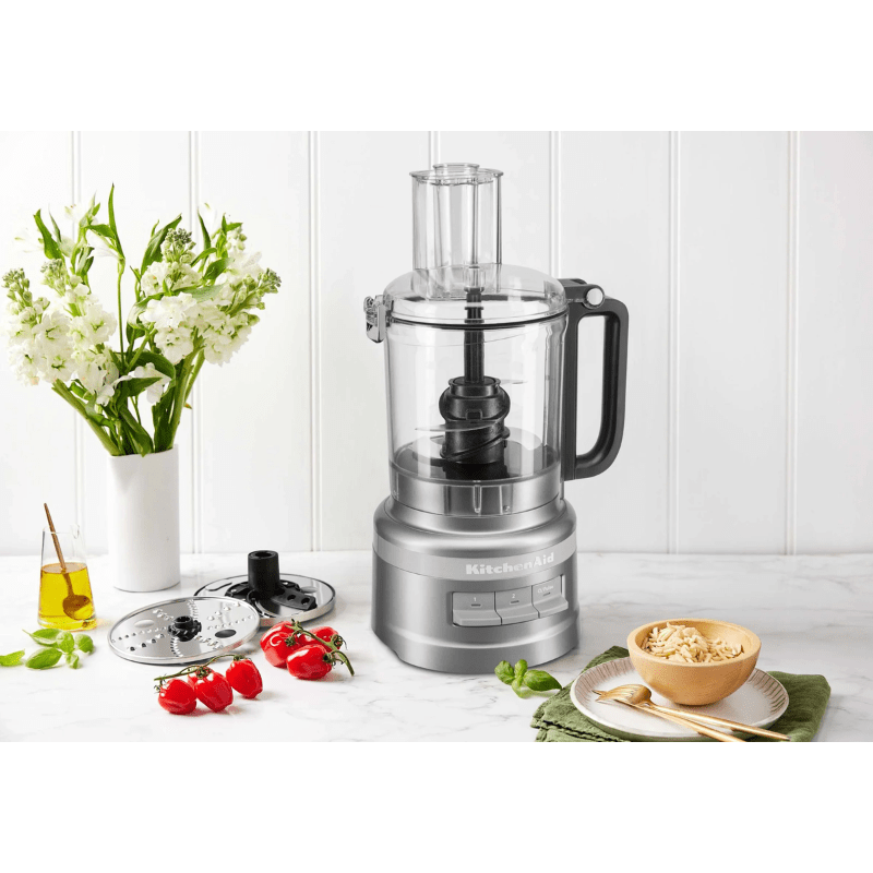 KitchenAid 9 Cup Food Processor Contour Silver