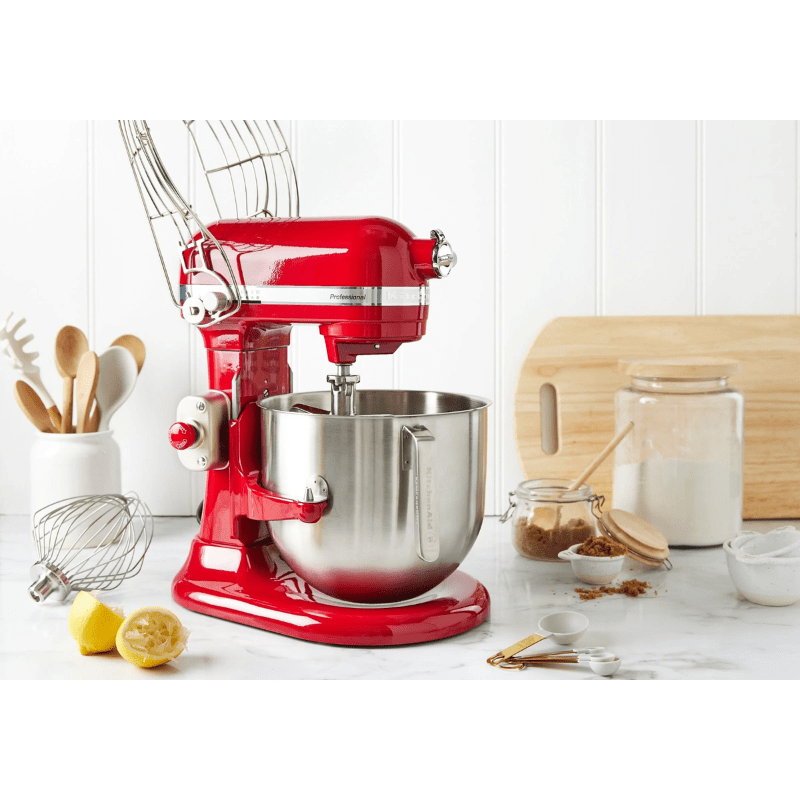 KitchenAid Commercial Bowl-Lift Stand Mixer KSMC895 Empire Red