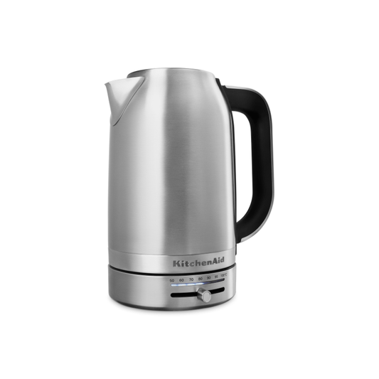 KitchenAid Kettle 1.7L with Variable Temperature Stainless Steel The Homestore Auckland