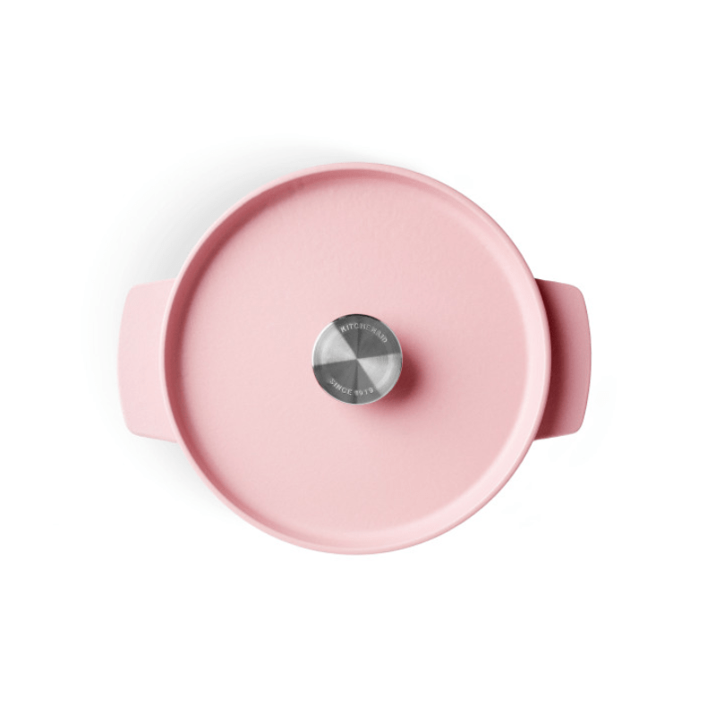 KitchenAid Round Casserole 26cm Dried Rose