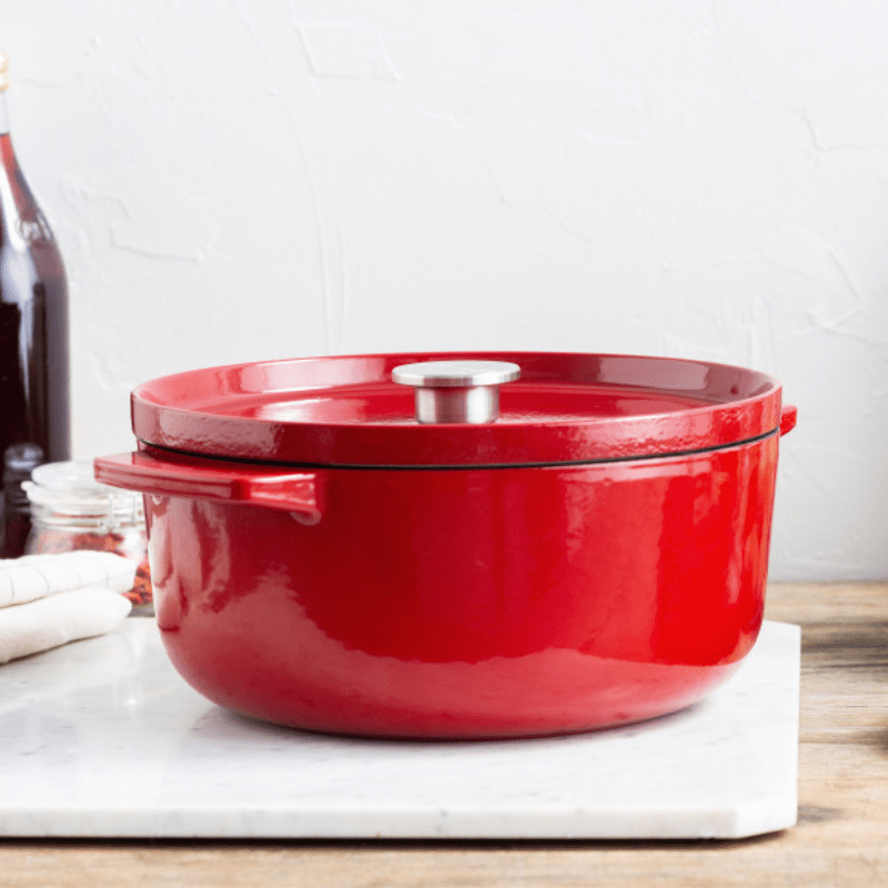 KitchenAid Round Casserole 26cm Empire Red