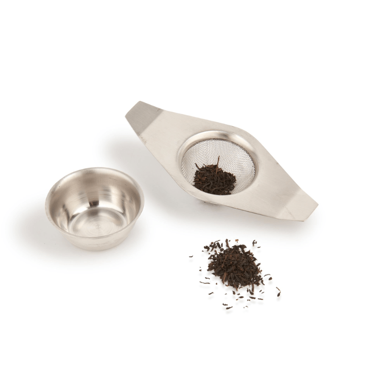 La Cafetiere Tea Strainer with Drip Bowl