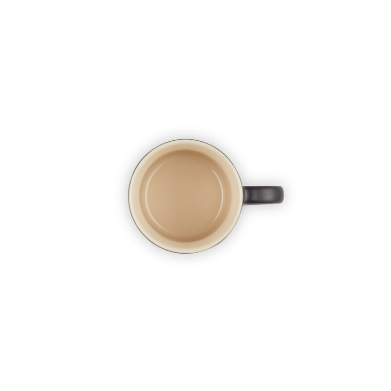 Le Creuset Stoneware Cappucino Mug 200ml Satin Black