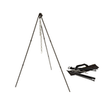 Lodge Adjustable Camp Tripod Legs with Chain & Tote Bag