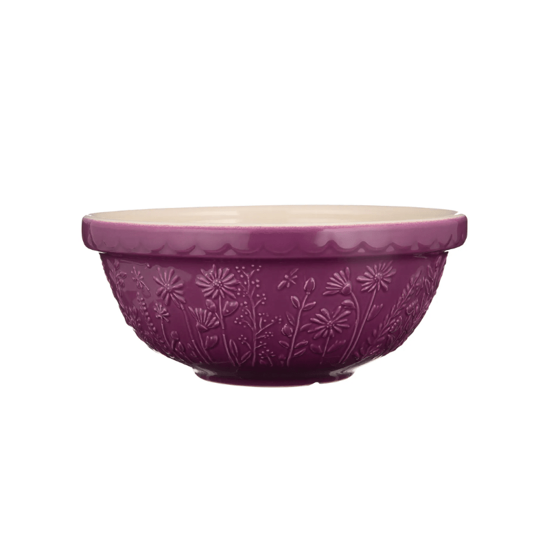 Mason Cash In The Meadow Mixing Bowl 26cm Daisy Purple