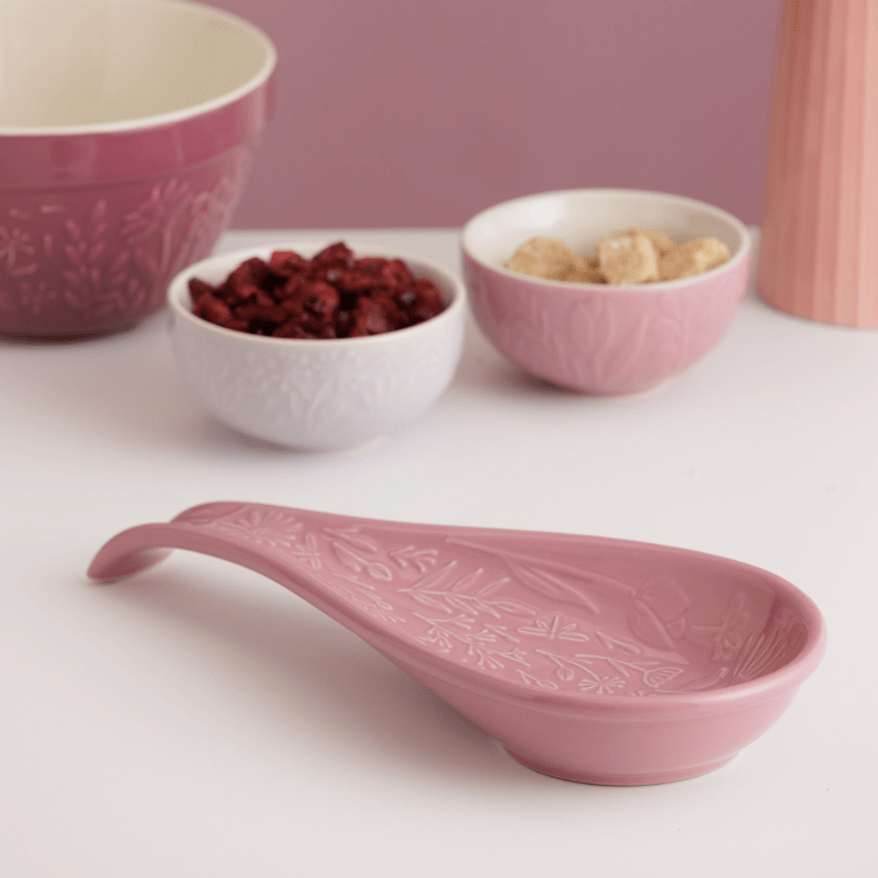 Mason Cash In The Meadow Spoon Rest Florals Pink