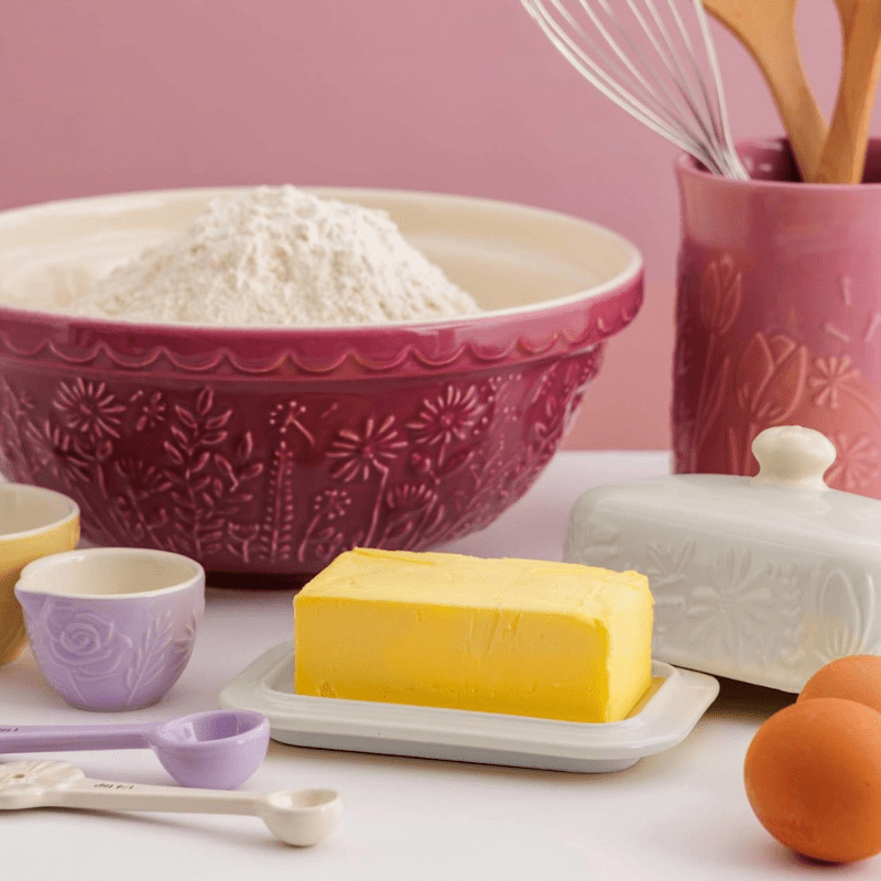 Mason Cash In The Meadow Utensil Pot Pink Florals