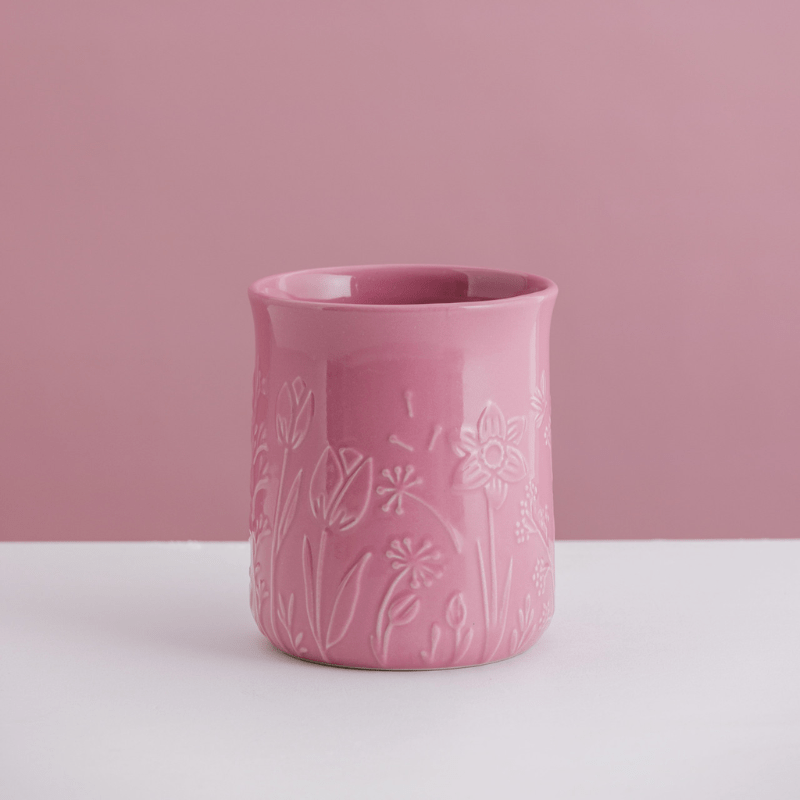 Mason Cash In The Meadow Utensil Pot Pink Florals