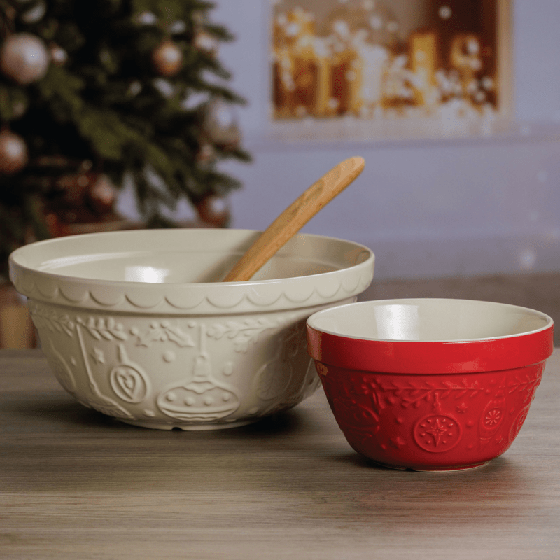 Mason Cash Merry & Bright Mixing Bowl 24cm Cream