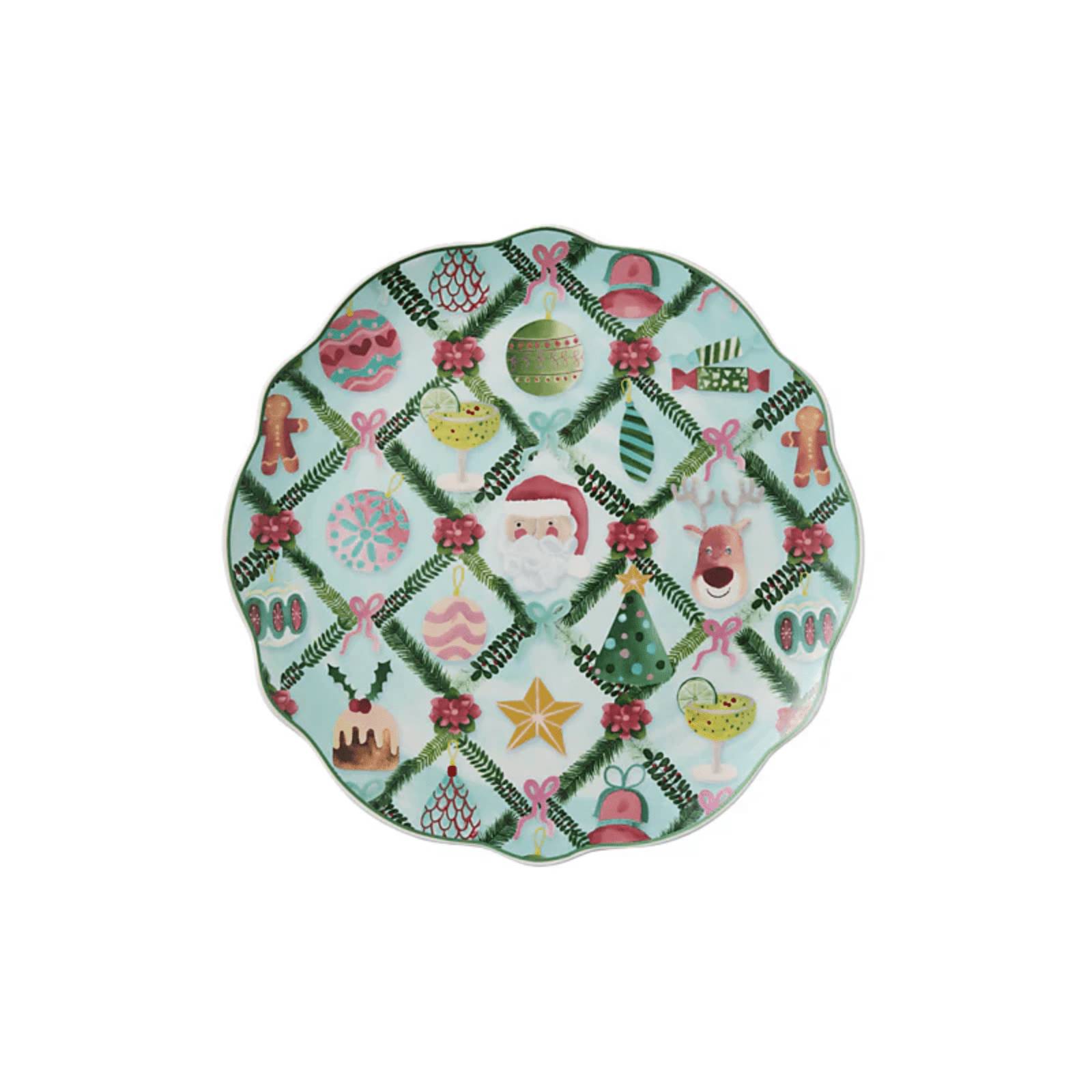 Maxwell & Williams Tis The Season Footed Cake Stand 28cm