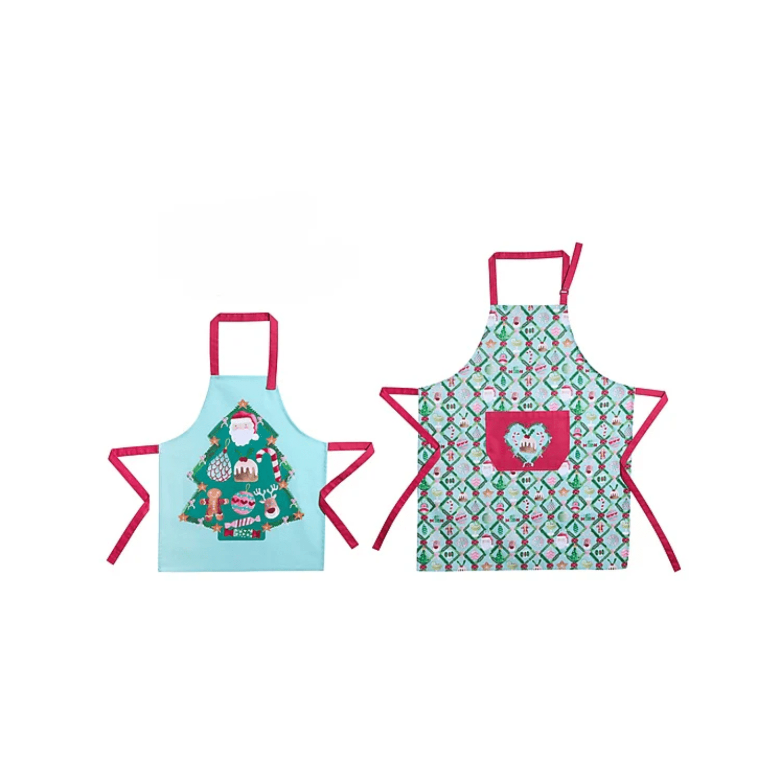 Maxwell & Williams Tis The Season Santa & Me Apron Set of 2