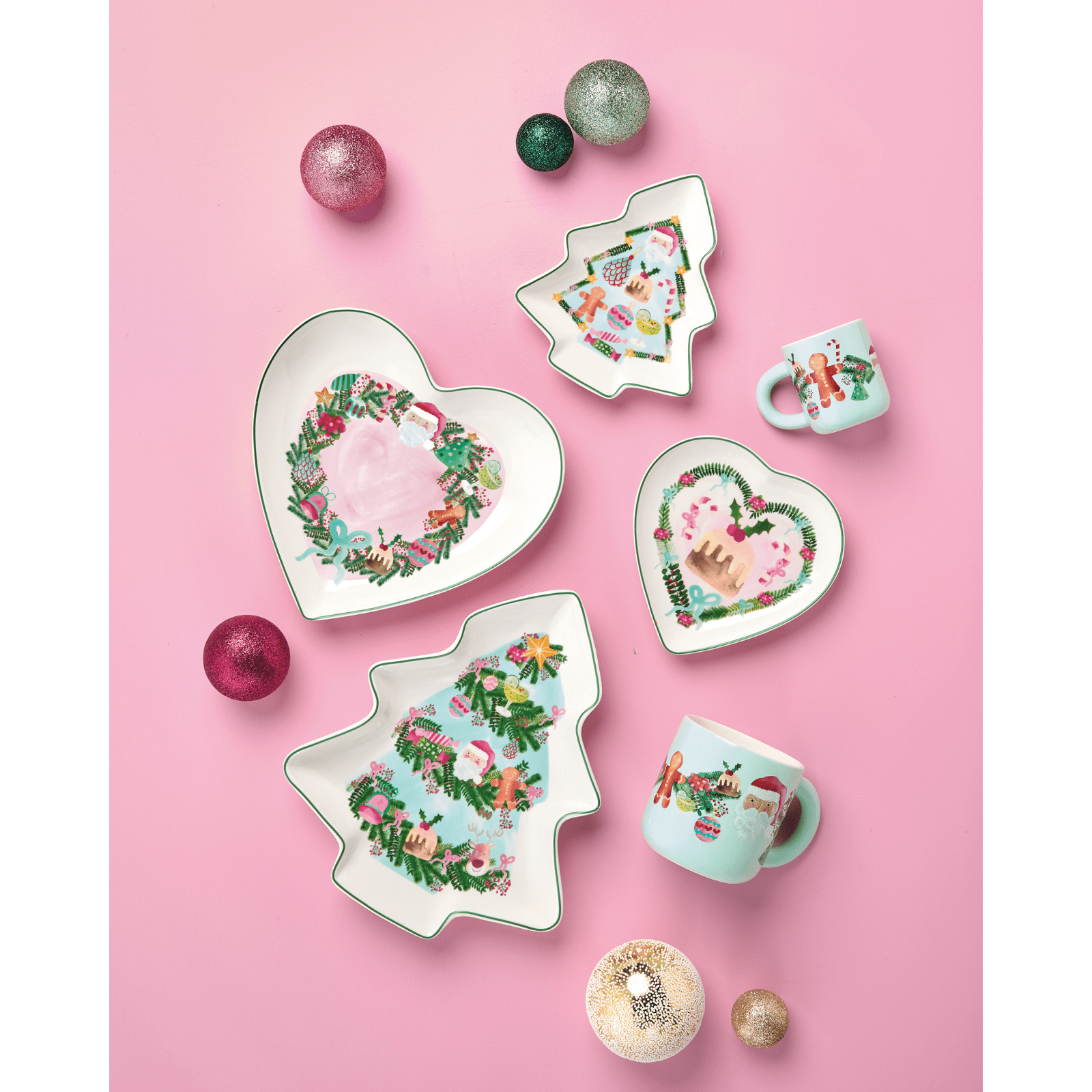 Maxwell & Williams Tis The Season Santa & Me Mug Set of 2