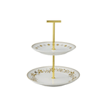 Maxwell & Williams White Christmas 2 Tiered Cake Stand