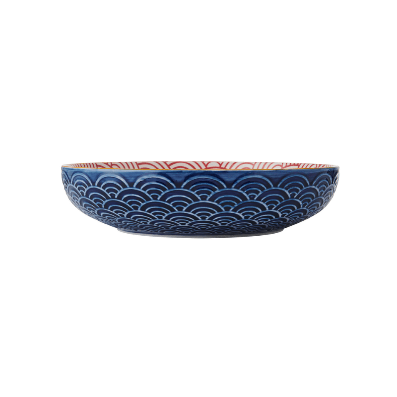 Mikasa Pasta Bowl 21cm Blue Arc