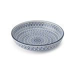 Mikasa Pasta Bowl 21cm Blue Mediterranean