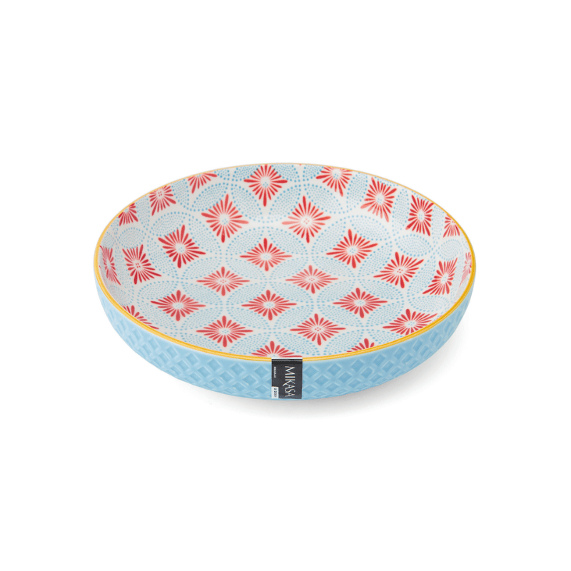 Mikasa Pasta Bowl 21cm Blue Mosaic