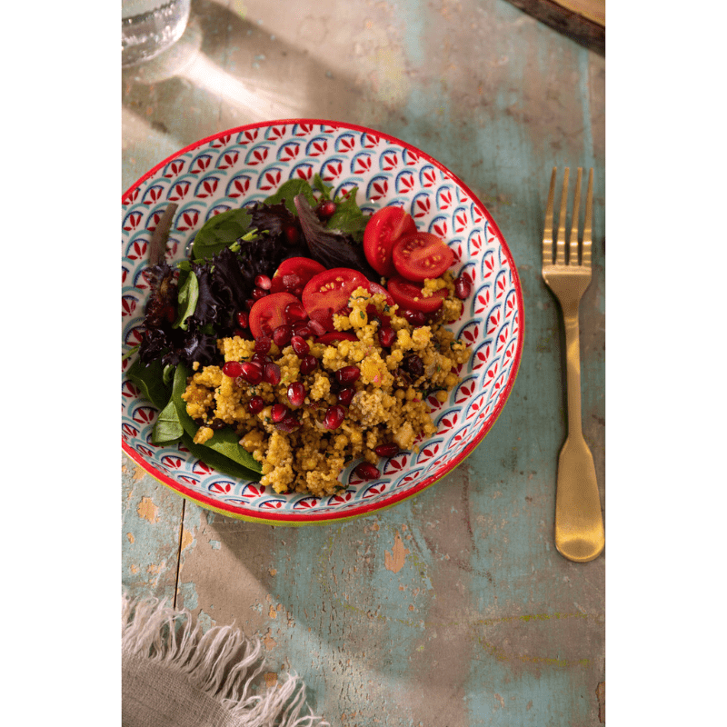 Mikasa Pasta Bowl 21cm Geometric Line