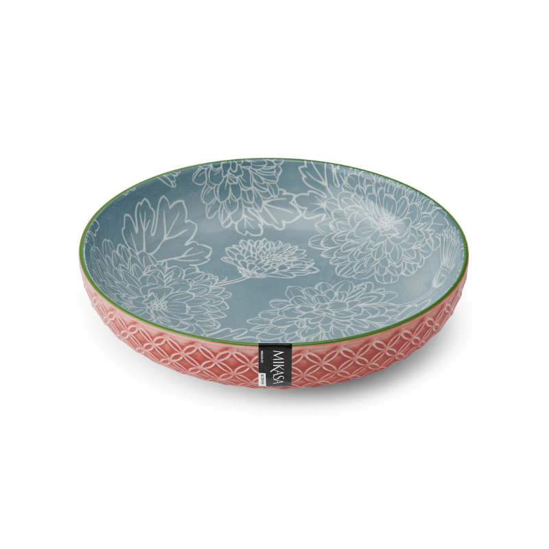 Mikasa Pasta Bowl 21cm Grey Floral