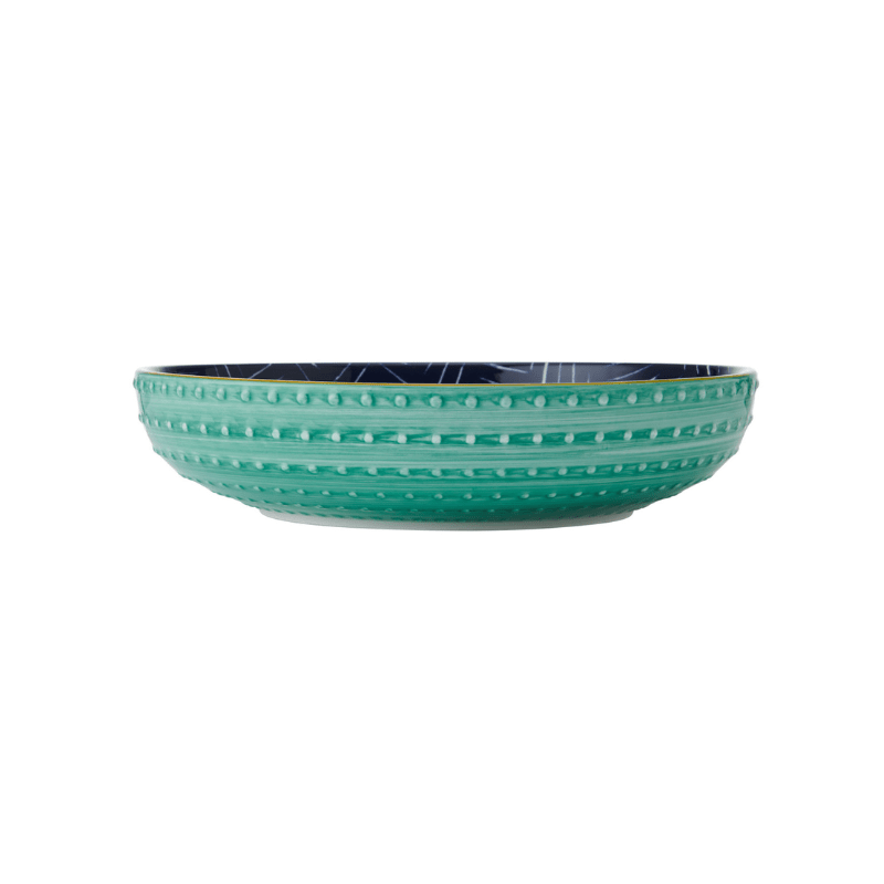 Mikasa Pasta Bowl 21cm Leafy Indigo