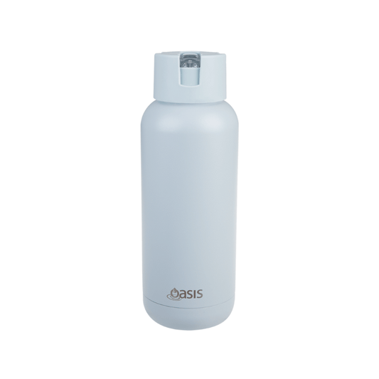 Oasis Moda Ceramic Reusable Bottle 1000ml Sea Mist The Homestore Auckland