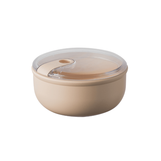 Omada Pull Box Round Container Pink 750ml The Homestore Auckland