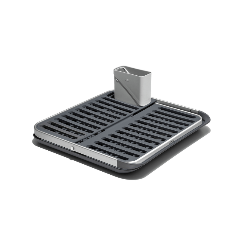 OXO Good Grips Fold Flat Dish Rack The Homestore Auckland