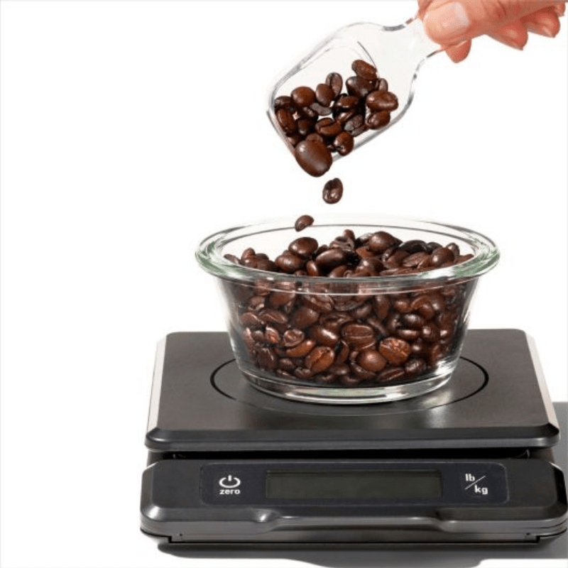 OXO Good Grips Food Scale with Pull-Out Display 2.2kg Capacity The Homestore Auckland
