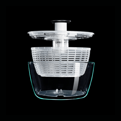 OXO Good Grips Glass Salad Spinner The Homestore Auckland