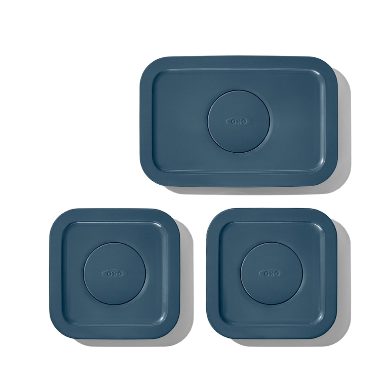 OXO Good Grips POP Container 2.0 Everyday 3-Piece Set Storm Blue