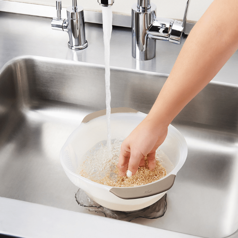 OXO Good Grips Rice & Grain Washing Colander The Homestore Auckland
