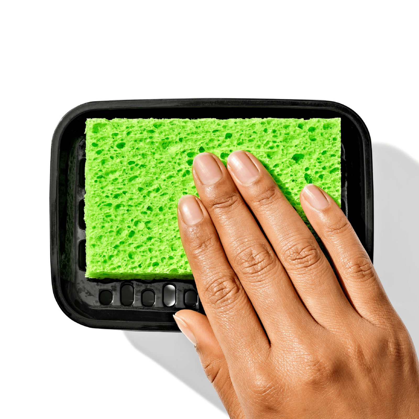 OXO Good Grips Soap Dispensing Sponge Holder Matte Black