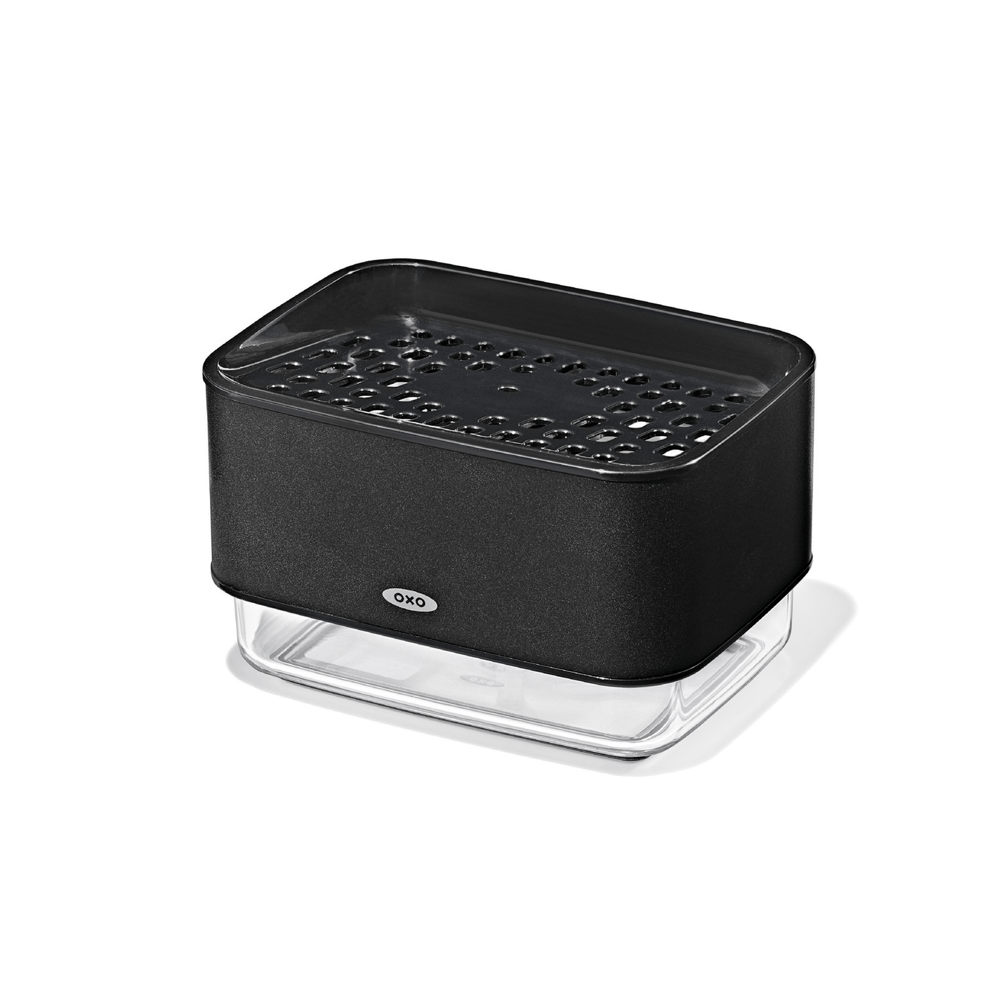OXO Good Grips Soap Dispensing Sponge Holder Matte Black