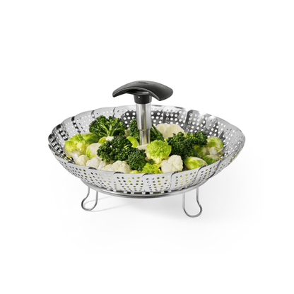 OXO Good Grips Stainless Steel Steamer with Extendable Handle The Homestore Auckland