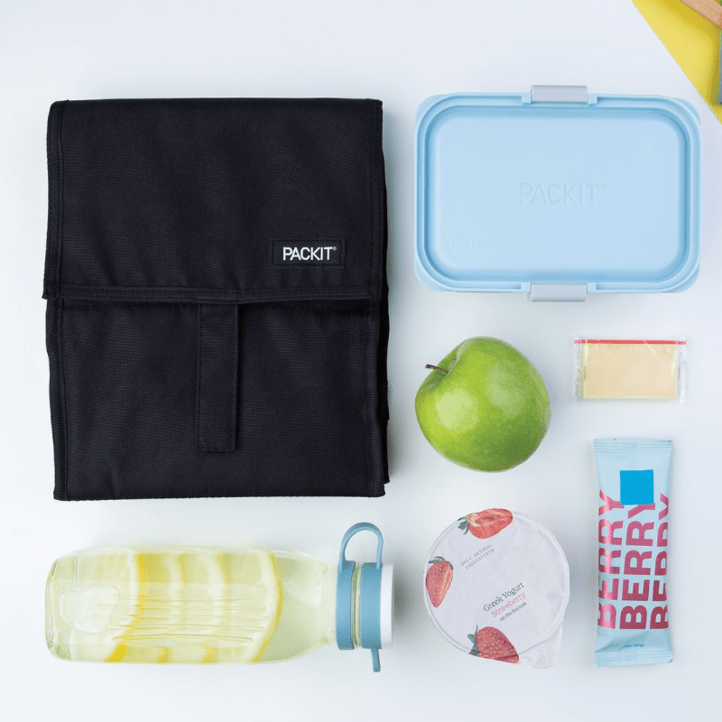 PackIt Freezable Lunch Bag Black The Homestore Auckland
