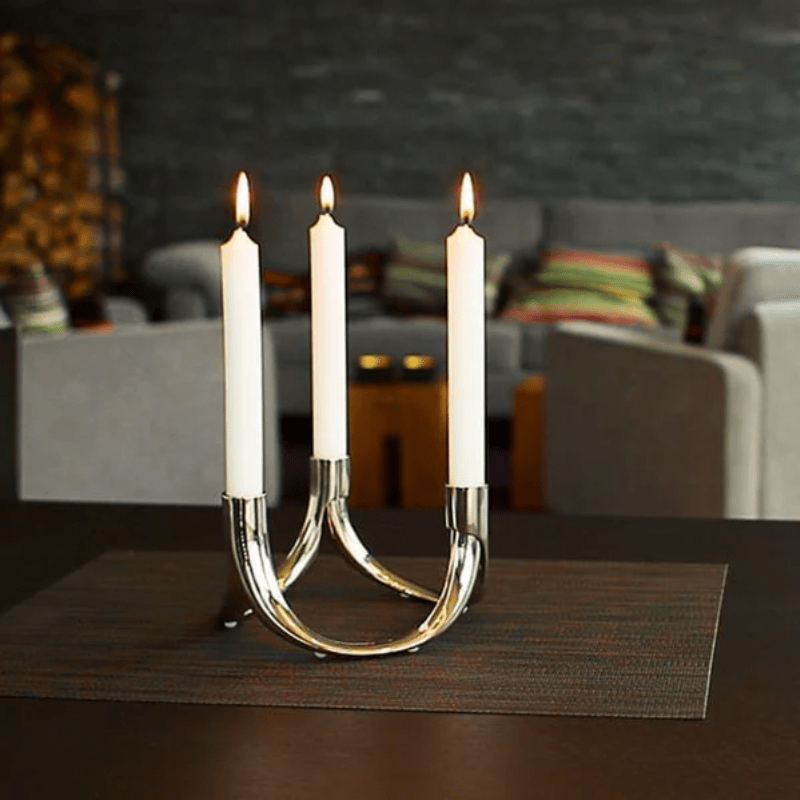 Philippi Bow Magnetic Candleholder Set of 3