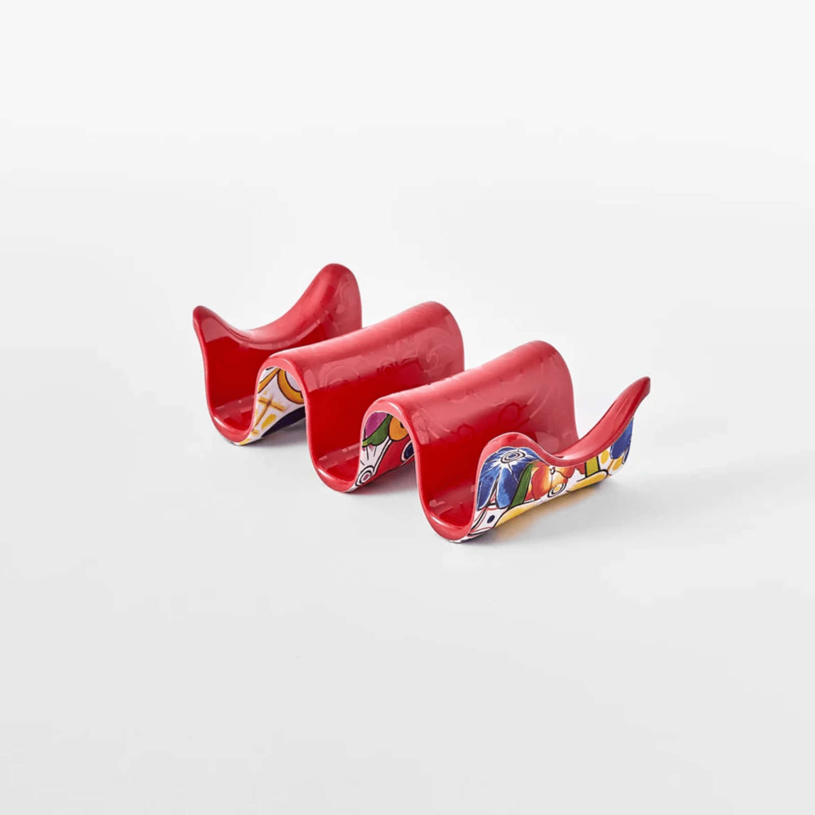 Prepara Taco Holder Multi Red