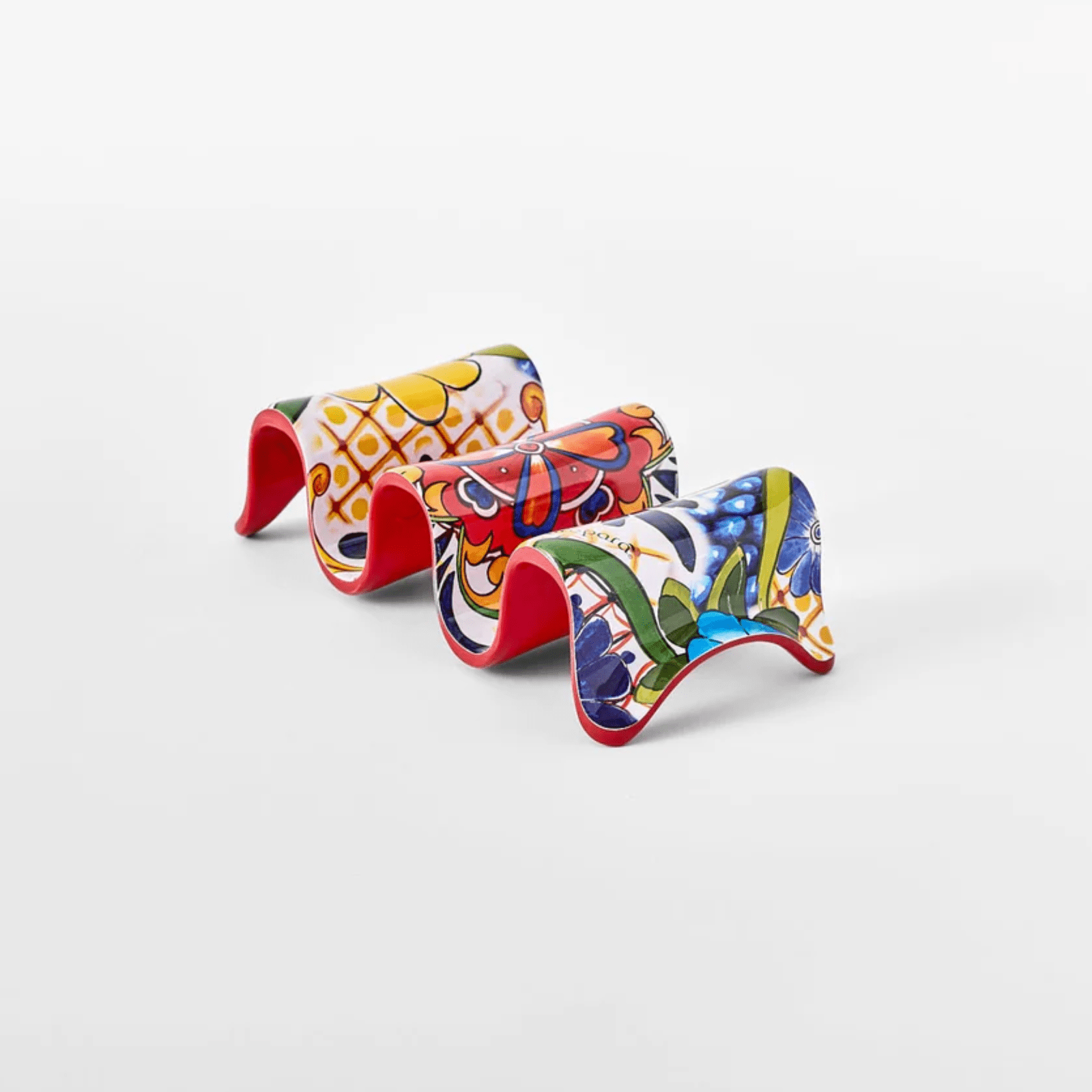 Prepara Taco Holder Multi Red