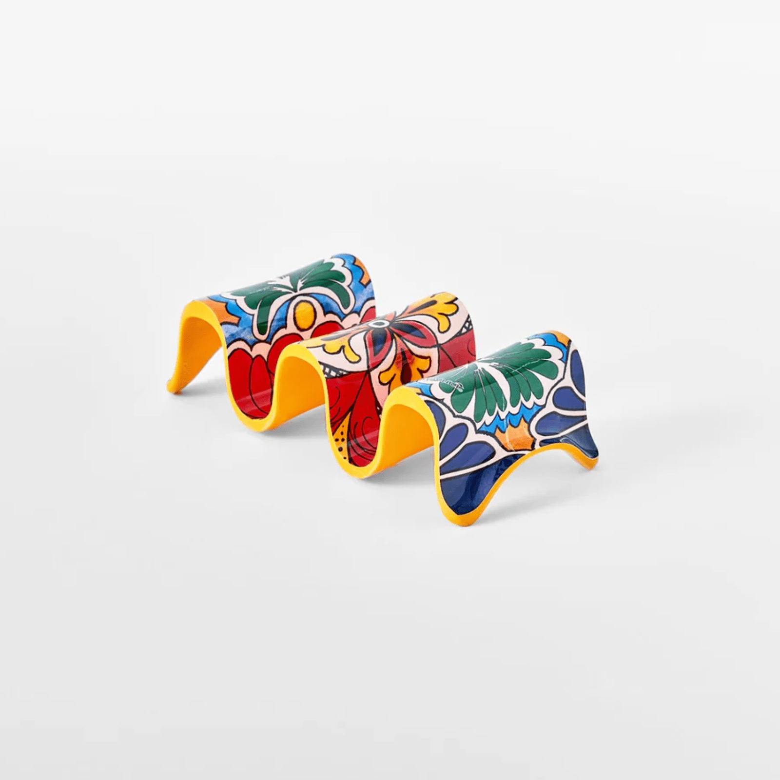 Prepara Taco Holder Multi Yellow