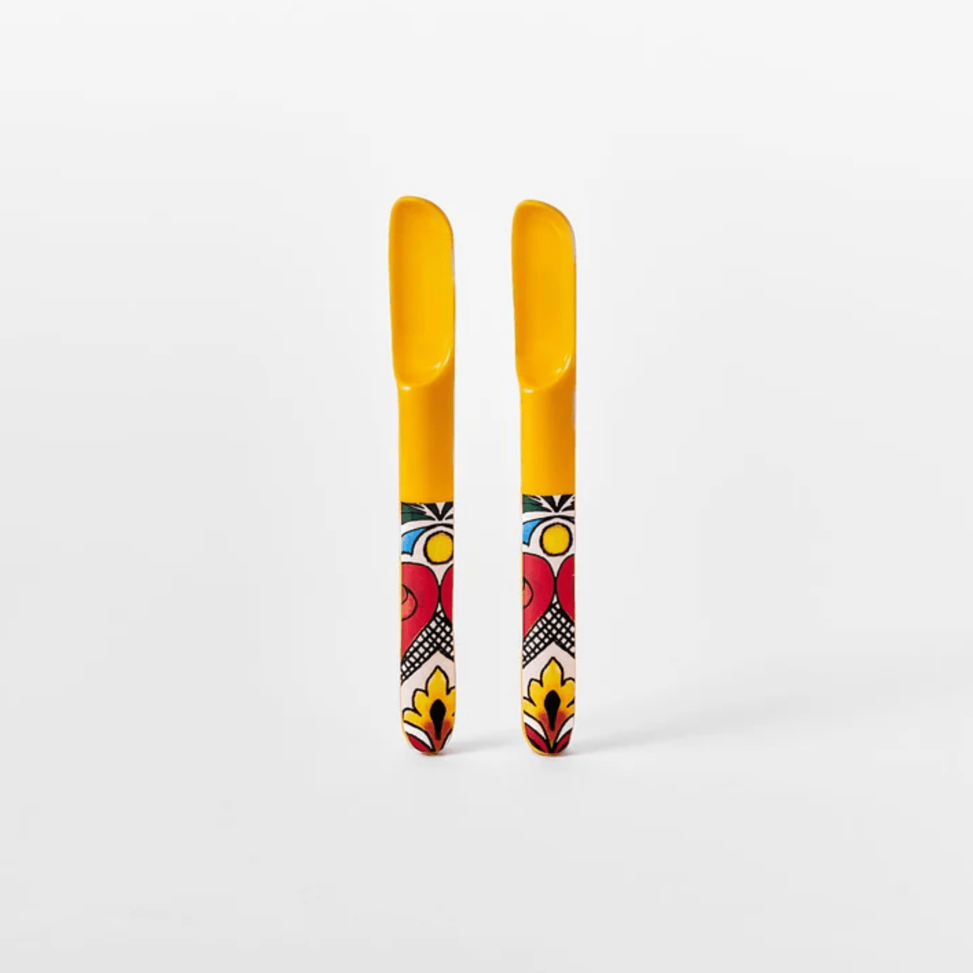 Prepara Taco Spoons Yellow 2-Pack