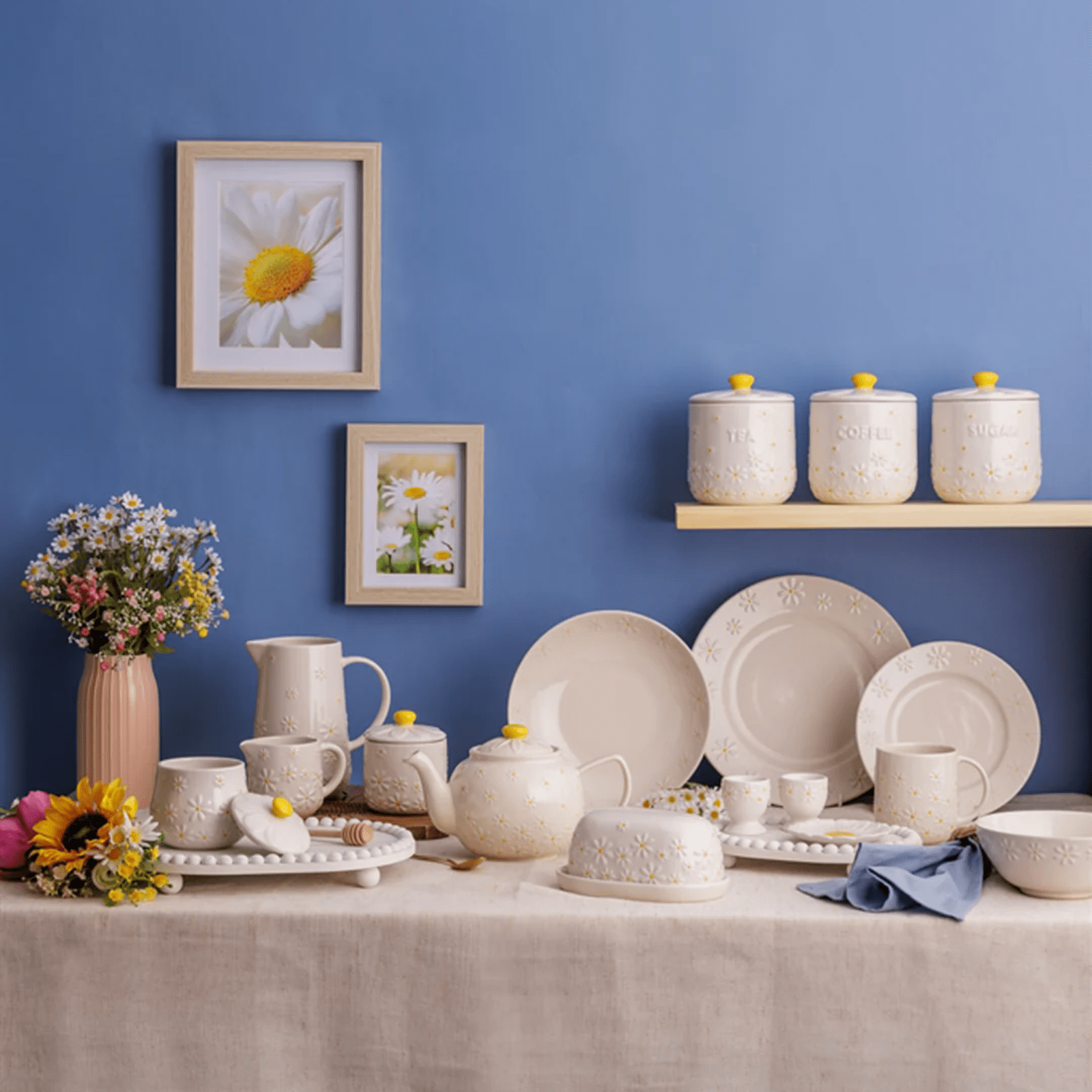 Price & Kensington Daisy Tea Storage Jar