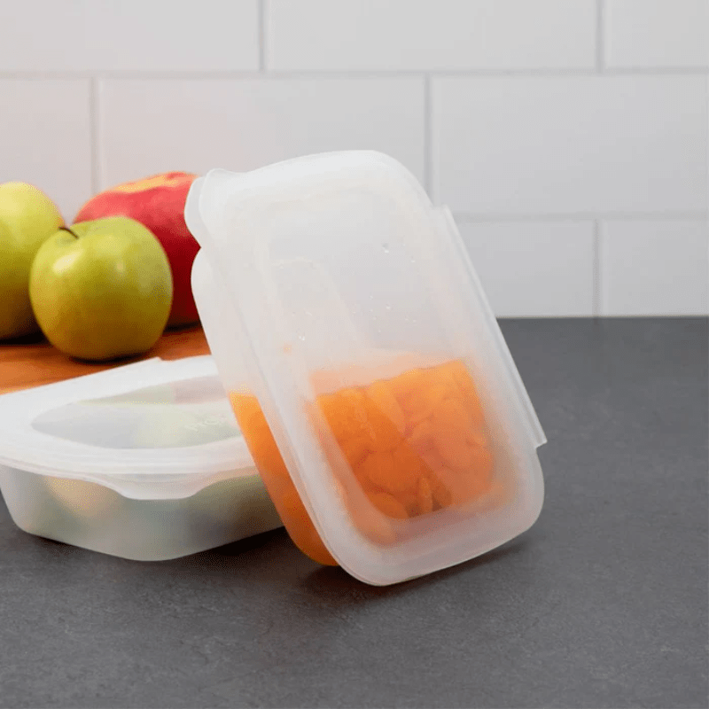 Progressive ProKeeper SoftBox Rectangular Divided Silicone (2 Cup)