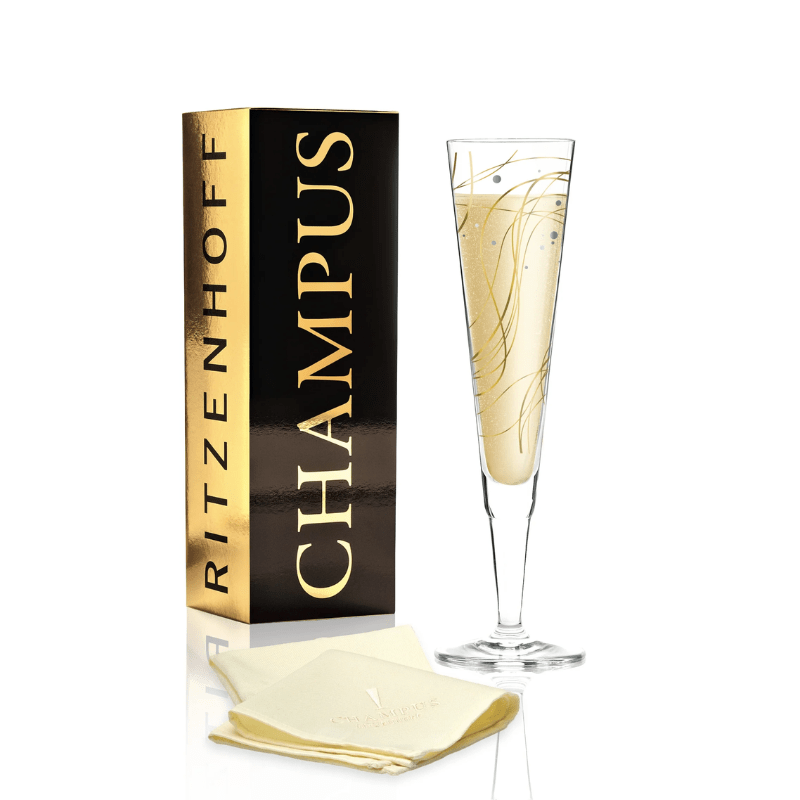 Ritzenhoff Champus Champagne Glass Asobi 2009 The Homestore Auckland