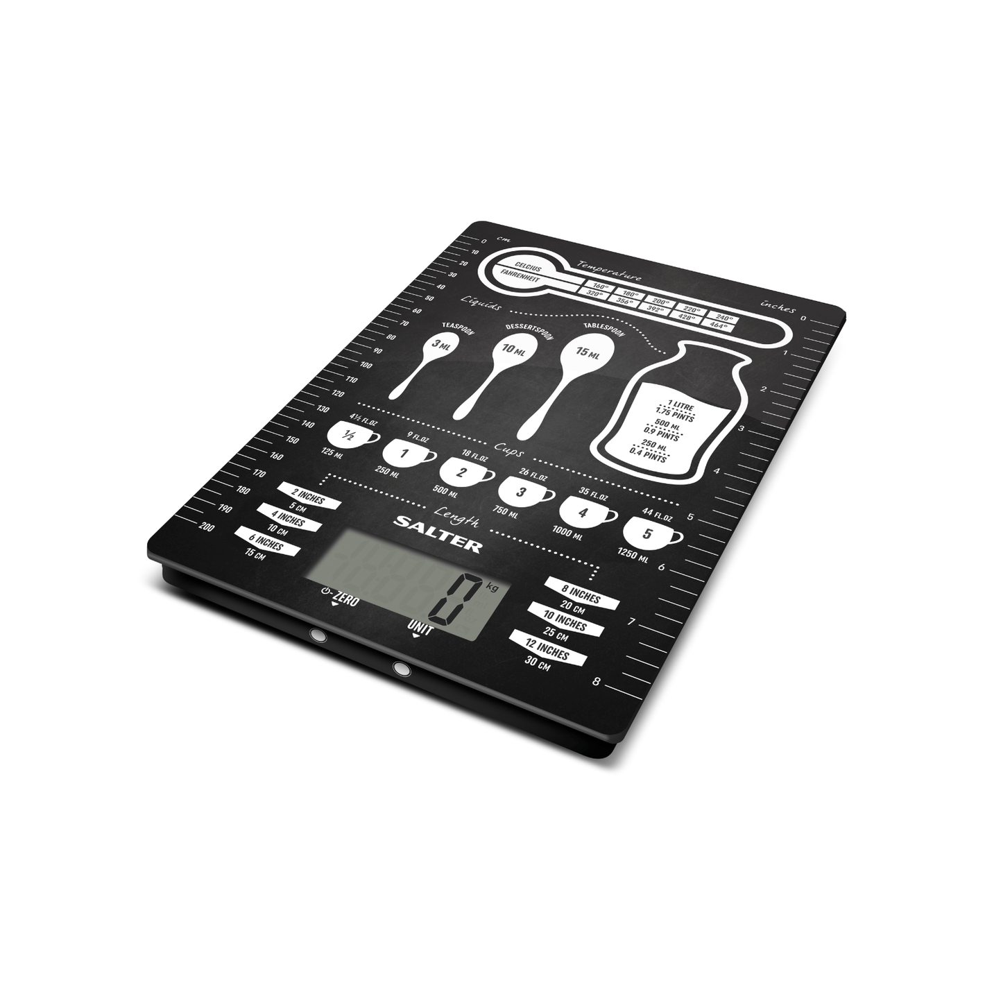 Salter Conversion Table Electronic Kitchen Scale 5kg Capacity