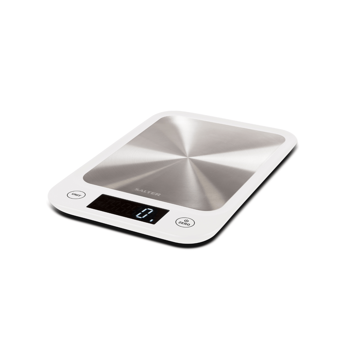 Salter Stainless Steel Electronic Kitchen Scale 5kg Capacity